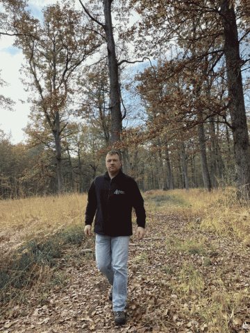 Sylvain BARBE, gestionnaire forestier
